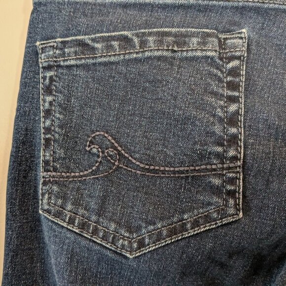 Roxy Jeans Women's Size 25 Blue Suntrippers Skinny Dark Wash Stretch Denim NWT - Picture 10 of 16